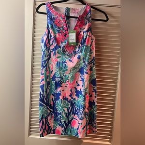 Lilly Pulitzer gabby shift dress “ jet stream “